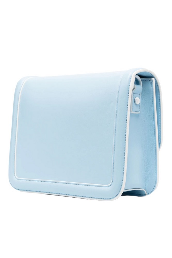 CHIARA FERRAGNI RANGE B- EYELIKE BUCKLE CALF CONTRAST BUCKLE ΤΣΑΝΤΑ ΓΥΝΑΙΚΕΙΑ SKY