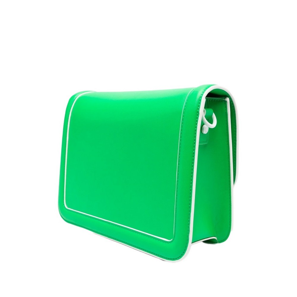CHIARA FERRAGNI RANGE B- EYELIKE BUCKLE CALF CONTRAST BUCKLE ΤΣΑΝΤΑ ΓΥΝΑΙΚΕΙΑ GREEN