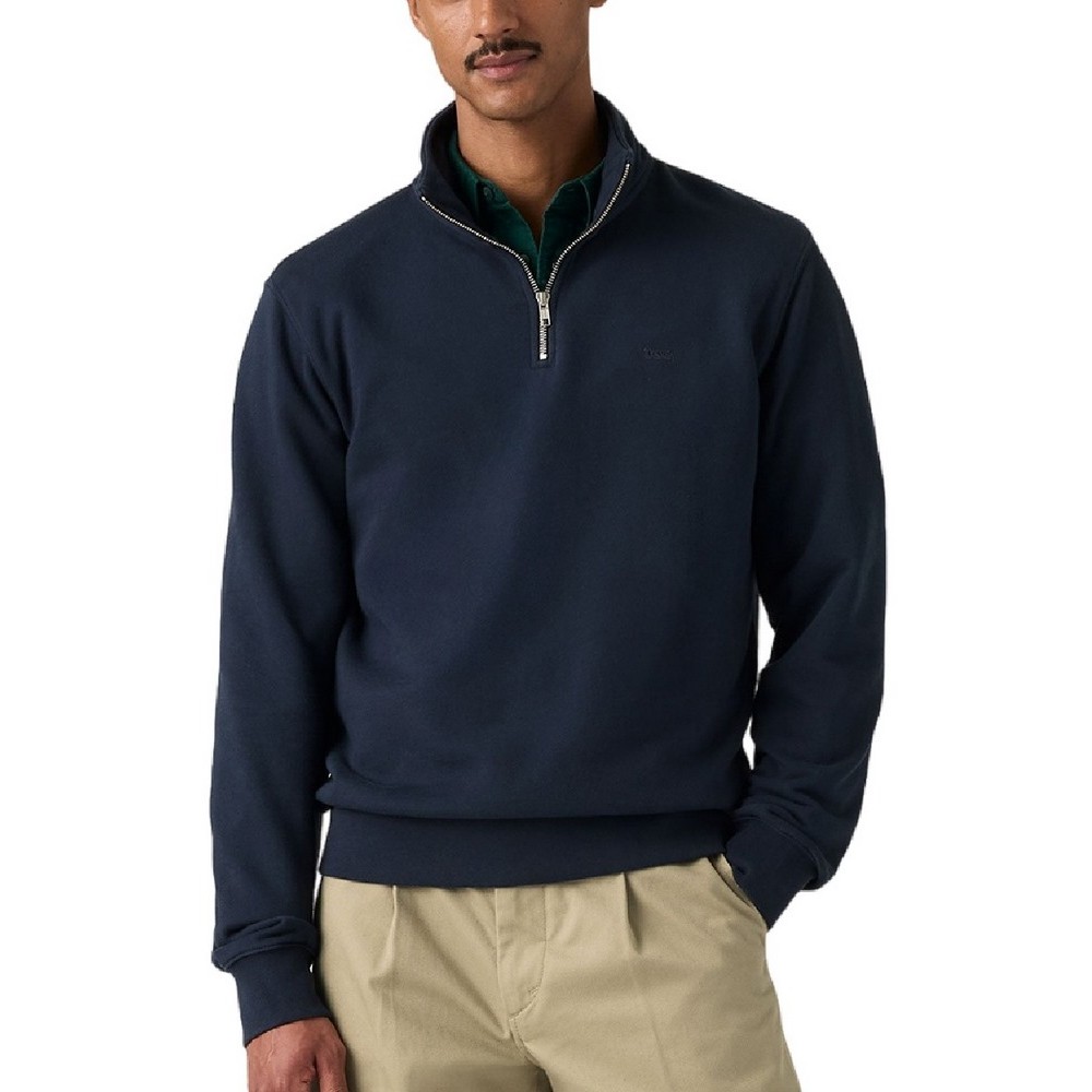 LEVIS ORIGINAL HM 1/4 ZIP ΜΠΛΟΥΖΑ ΦΟΥΤΕΡ ΑΝΔΡΙΚΗ BLUE