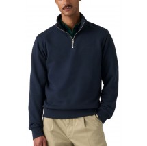 LEVIS ORIGINAL HM 1/4 ZIP ΜΠΛΟΥΖΑ ΦΟΥΤΕΡ ΑΝΔΡΙΚΗ BLUE