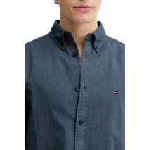 TOMMY JEANS REG OXFORD SHIRT EXT ΠΟΥΚΑΜΙΣΟ ΑΝΔΡΙΚΟ NAVY
