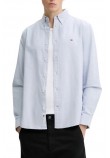 TOMMY JEANS REG OXFORD SHIRT EXT ΠΟΥΚΑΜΙΣΟ ΑΝΔΡΙΚΟ CIEL