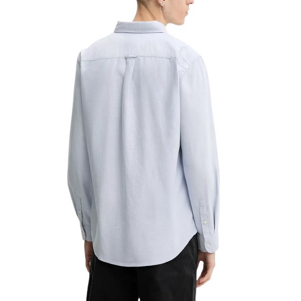 TOMMY JEANS REG OXFORD SHIRT EXT ΠΟΥΚΑΜΙΣΟ ΑΝΔΡΙΚΟ CIEL
