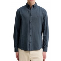 TOMMY JEANS REG OXFORD SHIRT EXT ΠΟΥΚΑΜΙΣΟ ΑΝΔΡΙΚΟ NAVY