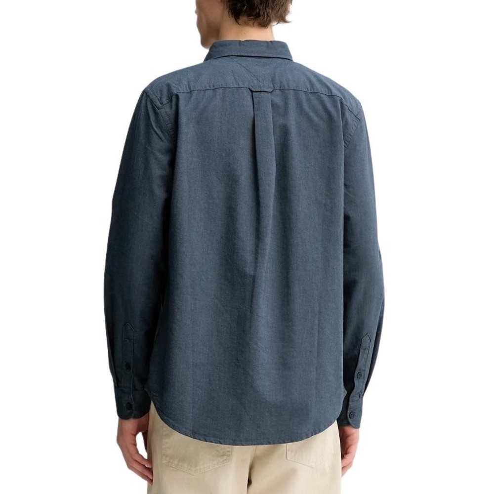 TOMMY JEANS REG OXFORD SHIRT EXT ΠΟΥΚΑΜΙΣΟ ΑΝΔΡΙΚΟ NAVY