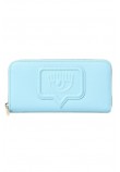 CHIARA FERRAGNI  RANGE A-EYELIKE BAGS SMOOTH CALF ΑΞΕΣΟΥΑΡ ΠΟΡΤΟΦΟΛΙ ΓΥΝΑΙΚΕΙΟ SKY