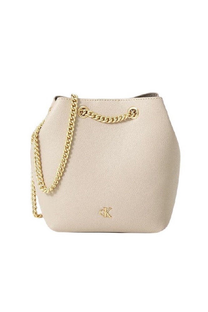 CALVIN KLEIN MNML MNGRM CHN BCKT ΤΣΑΝΤΑ ΓΥΝΑΙΚΕΙΑ TAUPE