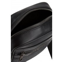 TOMMY HILFIGER MONOGRAM MINI REPORTER ΤΣΑΝΤΑ ΑΝΔΡΙΚΗ BLACK