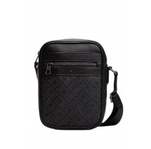 TOMMY HILFIGER MONOGRAM MINI REPORTER ΤΣΑΝΤΑ ΑΝΔΡΙΚΗ BLACK