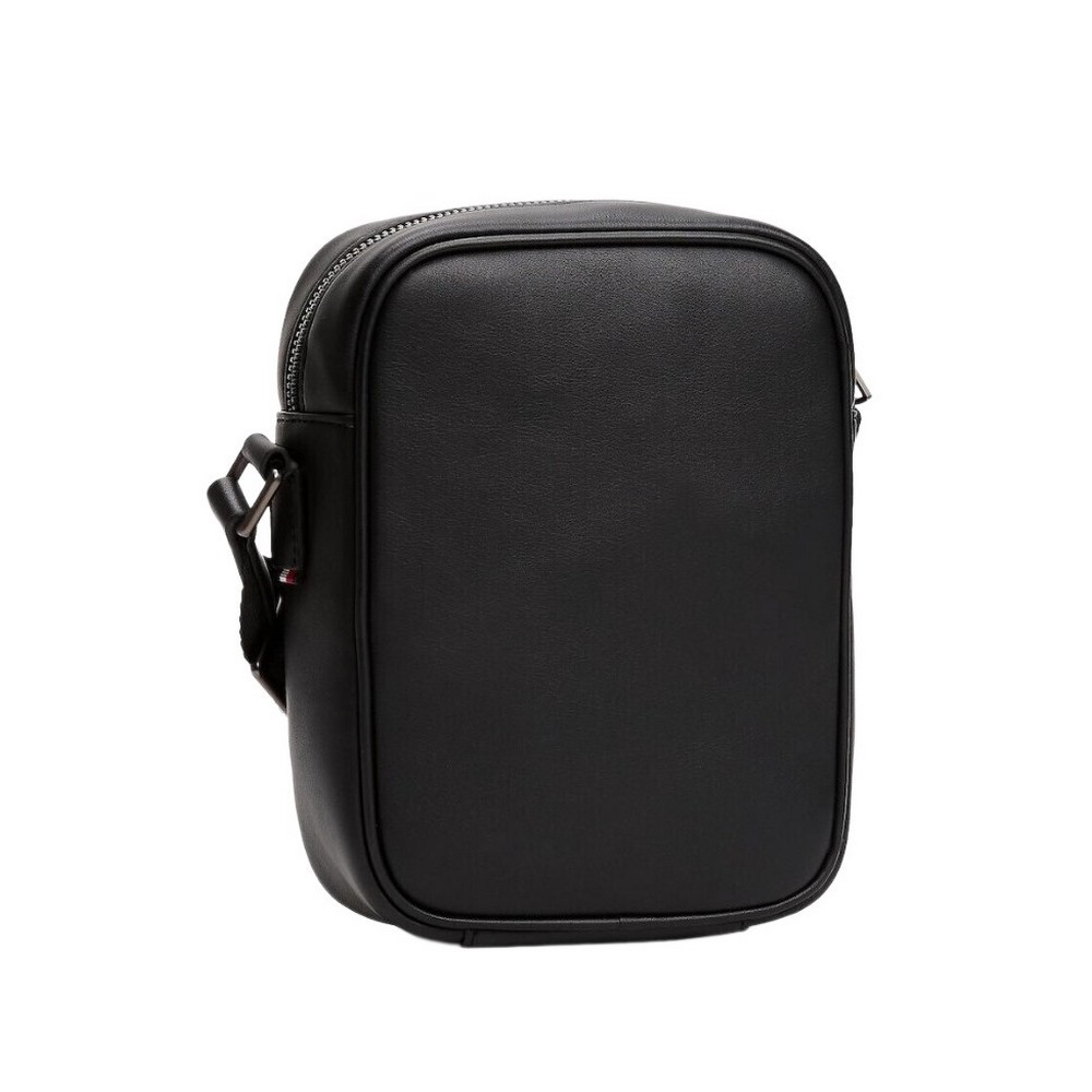 TOMMY HILFIGER MONOGRAM MINI REPORTER ΤΣΑΝΤΑ ΑΝΔΡΙΚΗ BLACK