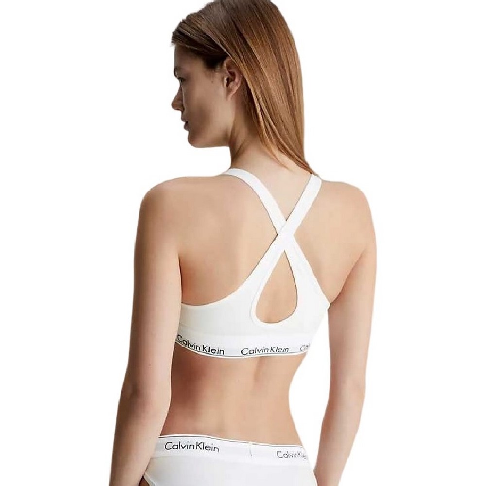 CALVIN KLEIN JEANS LIFT BRALETTE ΕΣΩΡΟΥΧΟ ΓΥΝΑΙΚΕΙΟ WHITE