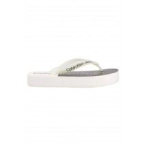 CALVIN KLEIN JEANS LORA 1R ΠΑΝΤΟΦΛΑ ΓΥΝΑΙΚΕΙΑ WHITE