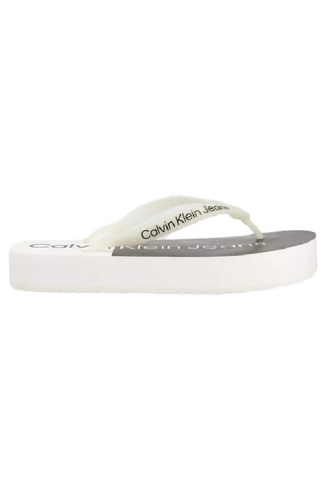 CALVIN KLEIN JEANS LORA 1R ΠΑΝΤΟΦΛΑ ΓΥΝΑΙΚΕΙΑ WHITE