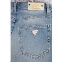 GUESS MANOLA SHORT ΣΟΡΤΣ ΓΥΝΑΙΚΕΙΟ BLUΕ DENIM