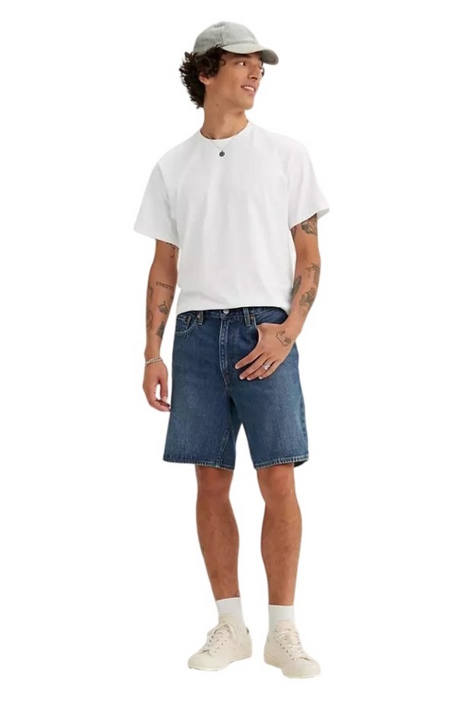 LEVIS 468 STAY LOOSE SHORTS A84610003 ΒΕΡΜΟΥΔΑ ΑΝΔΡΙΚΗ DARK INDIGO