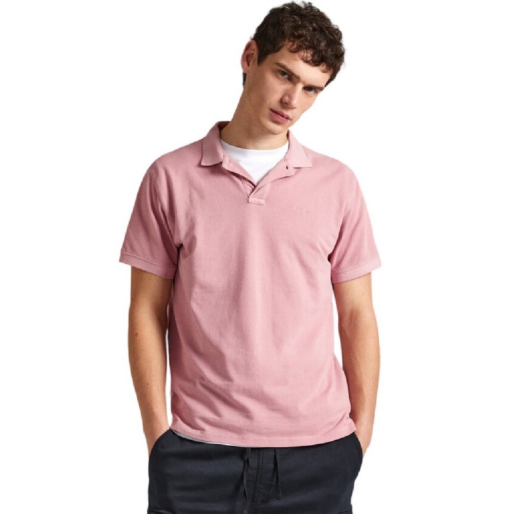 PEPE JEANS LONDON NEW OLIVER GD POLO ΜΠΛΟΥΖΑ ΑΝΔΡΙΚΗ ROSE