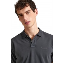 PEPE JEANS LONDON NEW OLIVER GD POLO ΜΠΛΟΥΖΑ ΑΝΔΡΙΚΗ GREY