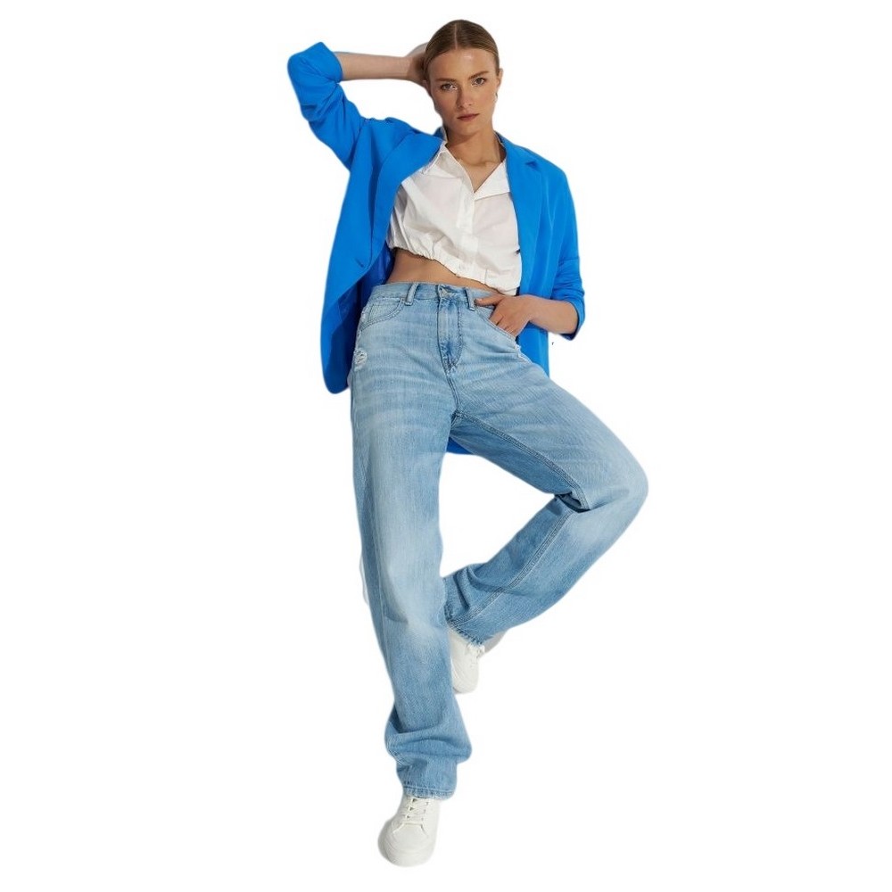 ALE ΜΑΚΡΥ ΣΑΚΑΚΙ 8916049 ΓΥΝΑΙΚΕΙΟ BLUE