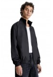 CALVIN KLEIN JEANS UNPADDED HARRINGTON JACKET ΜΠΟΥΦΑΝ ΑΝΤΡΙΚΟ BLACK