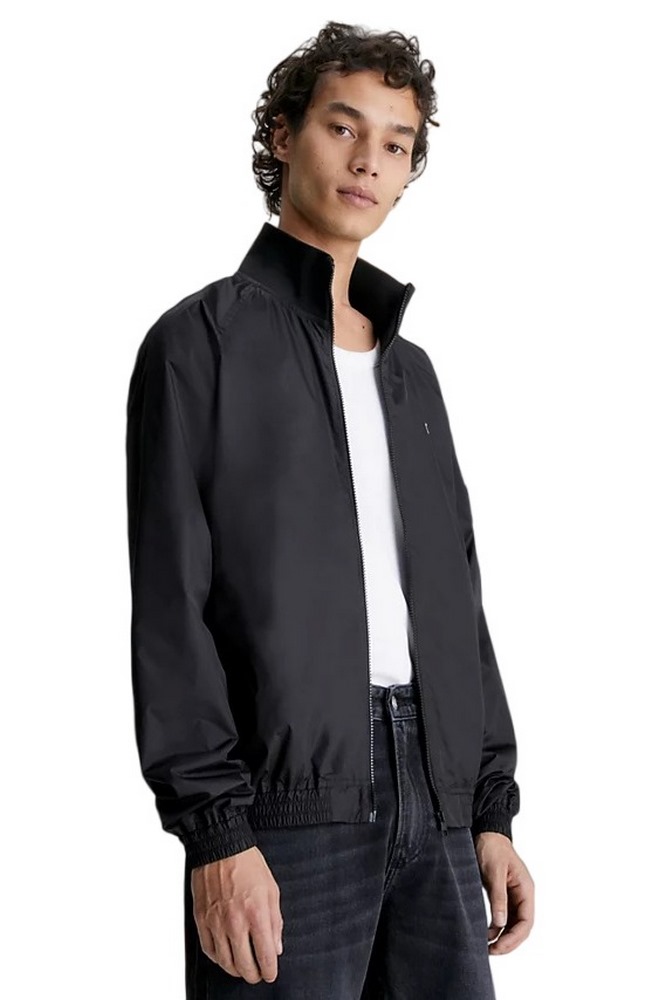 CALVIN KLEIN JEANS UNPADDED HARRINGTON JACKET ΜΠΟΥΦΑΝ ΑΝΤΡΙΚΟ BLACK