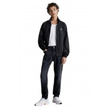 CALVIN KLEIN JEANS UNPADDED HARRINGTON JACKET ΜΠΟΥΦΑΝ ΑΝΤΡΙΚΟ BLACK