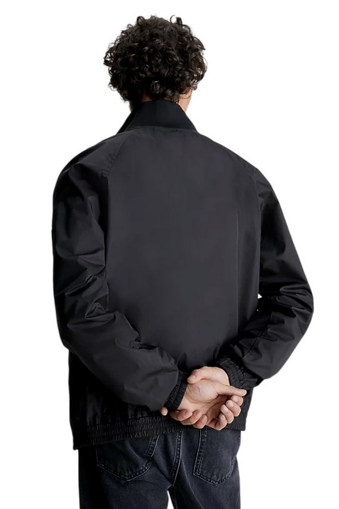 CALVIN KLEIN JEANS UNPADDED HARRINGTON JACKET ΜΠΟΥΦΑΝ ΑΝΤΡΙΚΟ BLACK