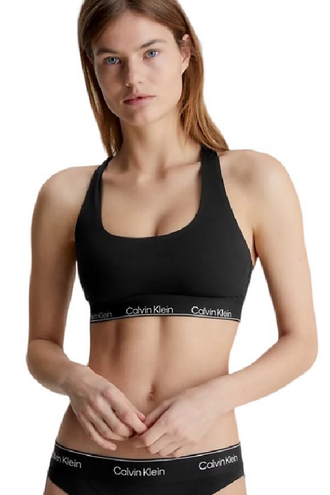 CALVIN KLEIN JEANS UNLINED BRALETTE ΕΣΩΡΟΥΧΟ ΓΥΝΑΙΚΕΙΟ BLACK