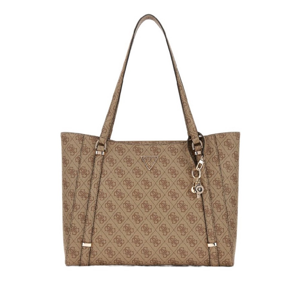 GUESS ECO ERICA ELITE TOTE ΤΣΑΝΤΑ ΓΥΝΑΙΚΕΙΑ LATTE
