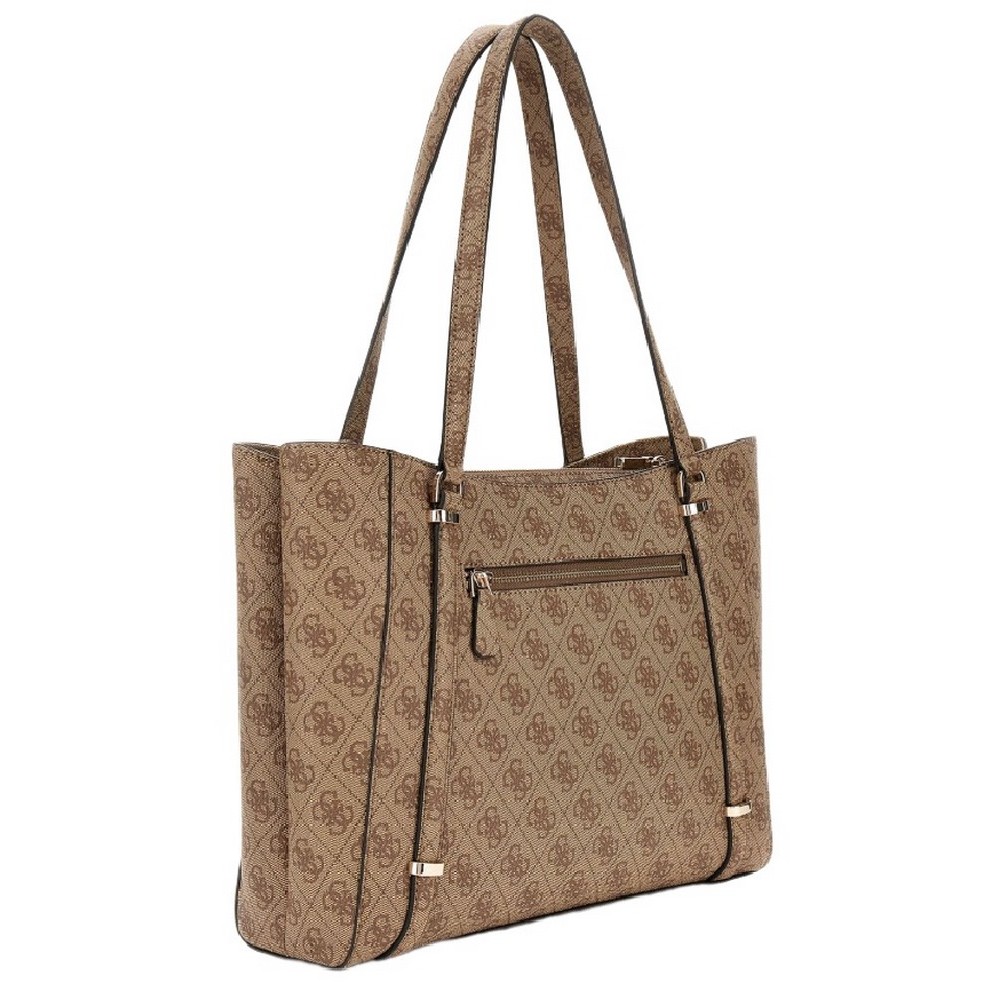 GUESS ECO ERICA ELITE TOTE ΤΣΑΝΤΑ ΓΥΝΑΙΚΕΙΑ LATTE