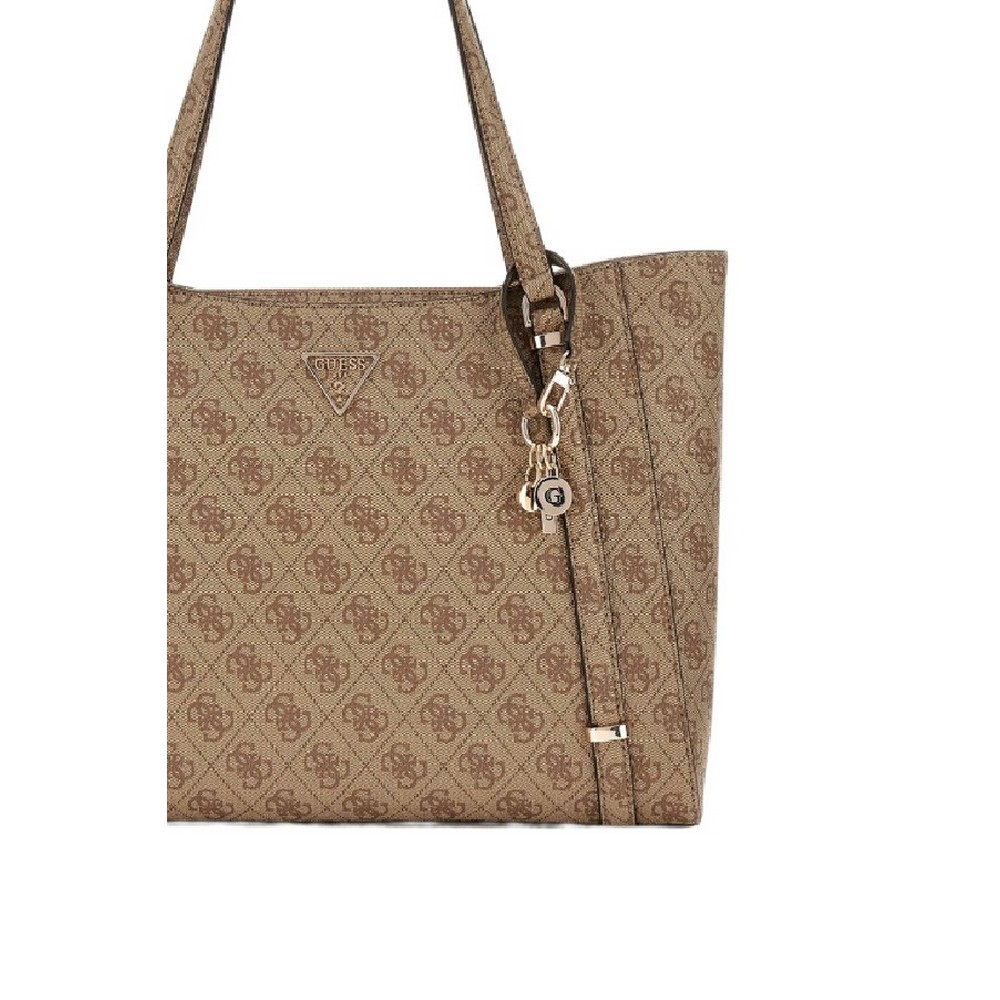 GUESS ECO ERICA ELITE TOTE ΤΣΑΝΤΑ ΓΥΝΑΙΚΕΙΑ LATTE