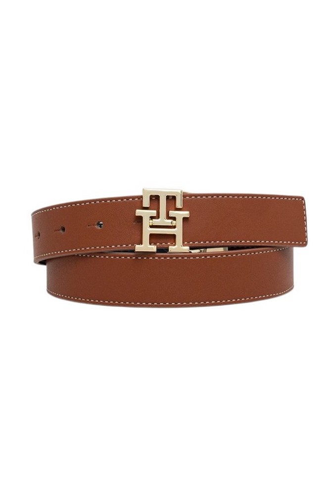 TOMMY HILFIGER LOGO 3.0 REV ΖΩΝΗ ΓΥΝΑΙΚΕΙΑ COGNAC
