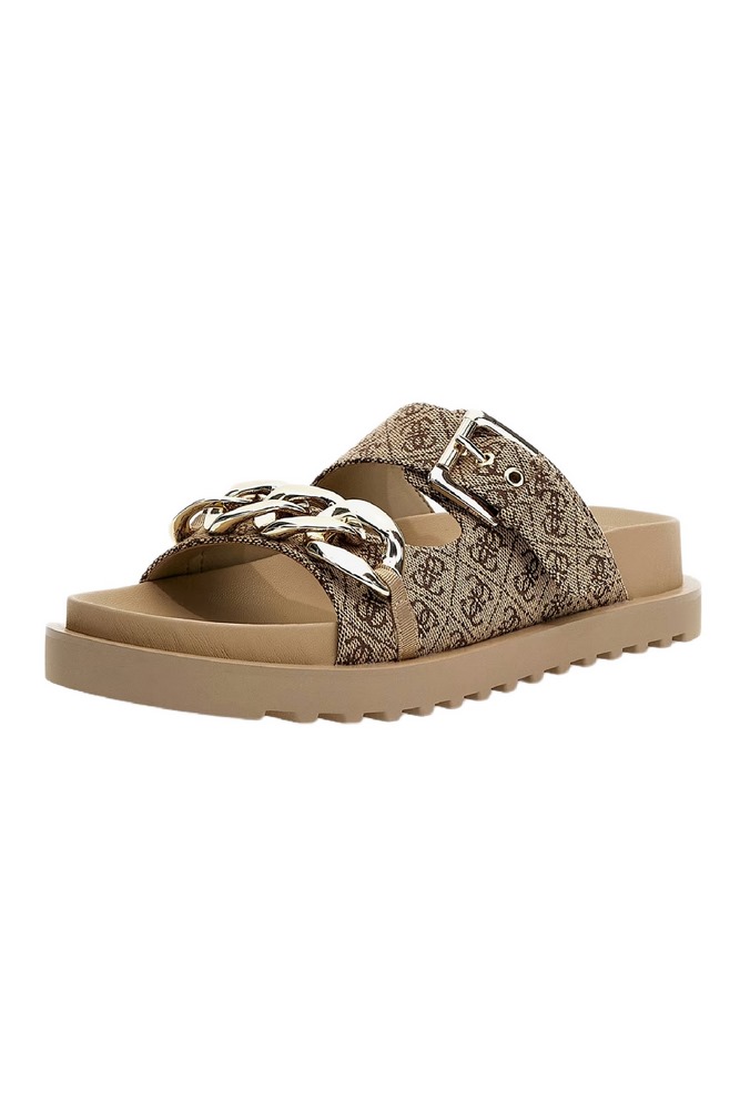 GUESS FATEMA2 ΠΑΝΤΟΦΛΑ ΓΥΝΑΙΚΕΙΑ BEIGE