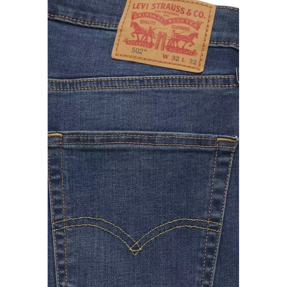LEVIS 502® TAPER PANDA ΤΖΙΝ ΠΑΝΤΕΛΟΝΙ ΑΝΔΡΙΚΟ DARK INDIGO
