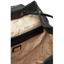 GUESS MANHATTAN II FLAP BACKPACK ΤΣΑΝΤΑ ΓΥΝΑΙΚΕΙΑ DARK GREY