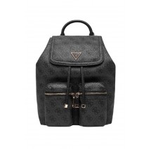 GUESS MANHATTAN II FLAP BACKPACK ΤΣΑΝΤΑ ΓΥΝΑΙΚΕΙΑ DARK GREY