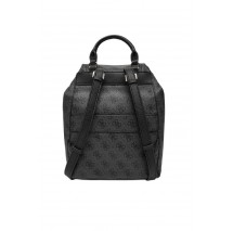 GUESS MANHATTAN II FLAP BACKPACK ΤΣΑΝΤΑ ΓΥΝΑΙΚΕΙΑ DARK GREY