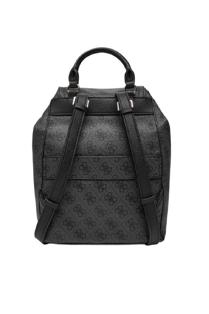 GUESS MANHATTAN II FLAP BACKPACK ΤΣΑΝΤΑ ΓΥΝΑΙΚΕΙΑ DARK GREY