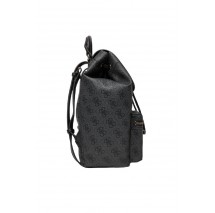 GUESS MANHATTAN II FLAP BACKPACK ΤΣΑΝΤΑ ΓΥΝΑΙΚΕΙΑ DARK GREY