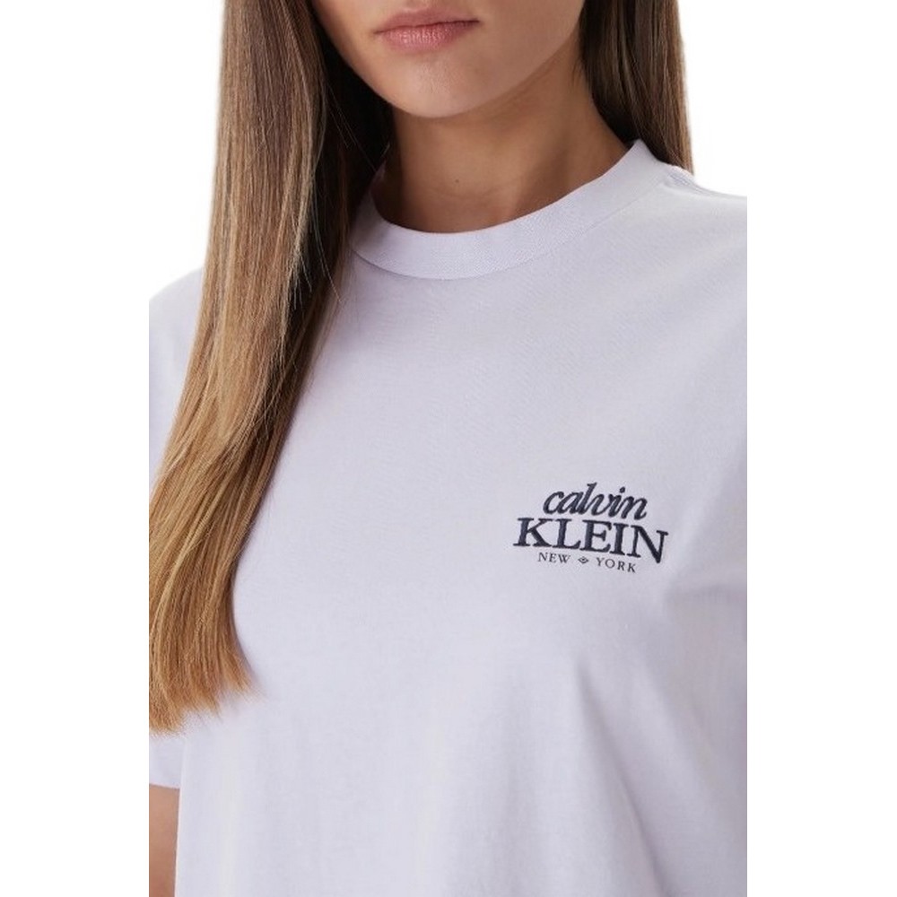 CALVIN KLEIN JEANS SS BOXY GRAPHIC T-SHIRT ΜΠΛΟΥΖΑ ΓΥΝΑΙΚΕΙΑ PURPLE