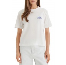 CALVIN KLEIN JEANS SS BOXY GRAPHIC T-SHIRT ΜΠΛΟΥΖΑ ΓΥΝΑΙΚΕΙΑ BRIGHT WHITE