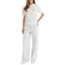 CALVIN KLEIN JEANS SS BOXY GRAPHIC T-SHIRT ΜΠΛΟΥΖΑ ΓΥΝΑΙΚΕΙΑ BRIGHT WHITE