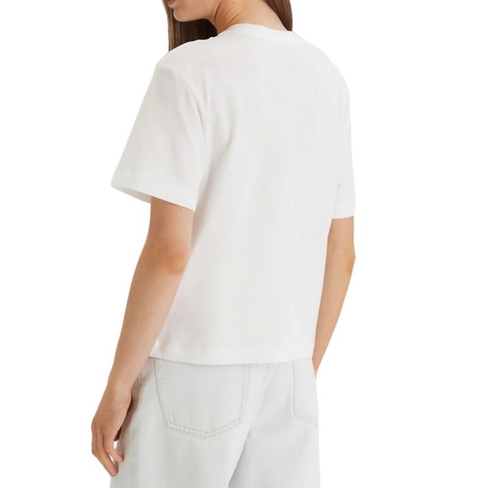 CALVIN KLEIN JEANS SS BOXY GRAPHIC T-SHIRT ΜΠΛΟΥΖΑ ΓΥΝΑΙΚΕΙΑ BRIGHT WHITE