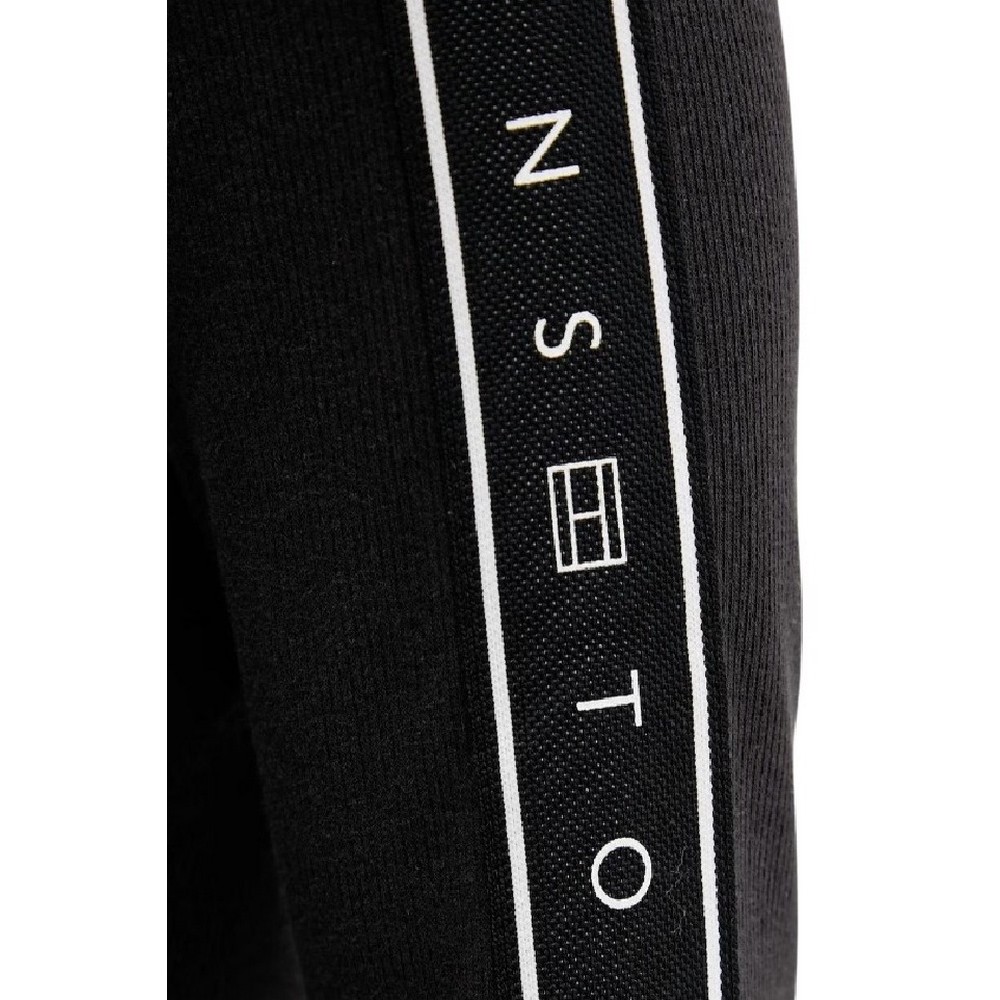 TOMMY JEANS 1/4ZIP TAPE DRESS ΦΟΡΕΜΑ ΓΥΝΑΙΚΕΙΟ BLACK