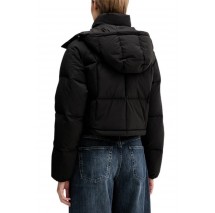 TOMMY JEANS ALASKA GRID CRP DWN JCKT EXT ΜΠΟΥΦΑΝ ΓΥΝΑΙΚΕΙΟ BLACK