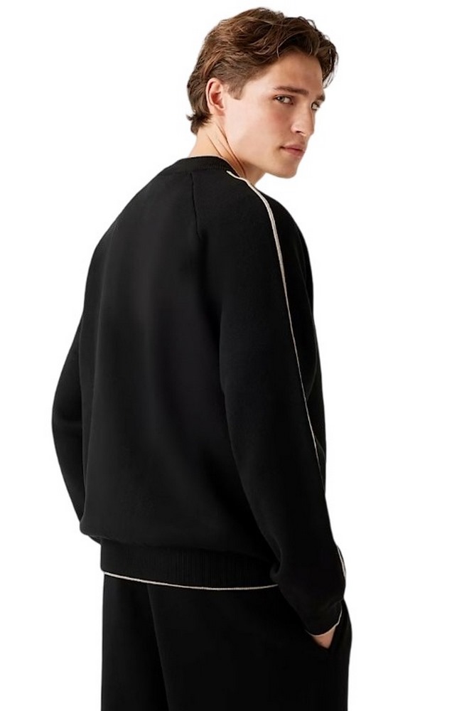 GUESS YAKI ZIPPED SWEATSHIRT ΖΑΚΕΤΑ ΦΟΥΤΕΡ ΑΝΔΡΙΚΗ BLACK