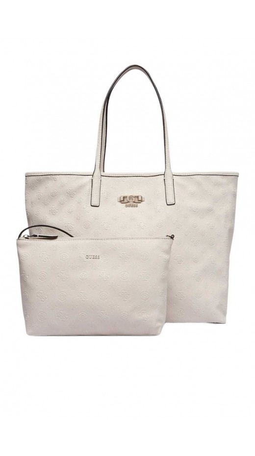 GUESS VICTTORIA LARGE 2 IN 1 TOTE ΤΣΑΝΤΑ ΓΥΝΑΙΚΕΙΑ STONE