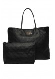 GUESS VICTTORIA LARGE 2 IN 1 TOTE ΤΣΑΝΤΑ ΓΥΝΑΙΚΕΙΑ BLACK
