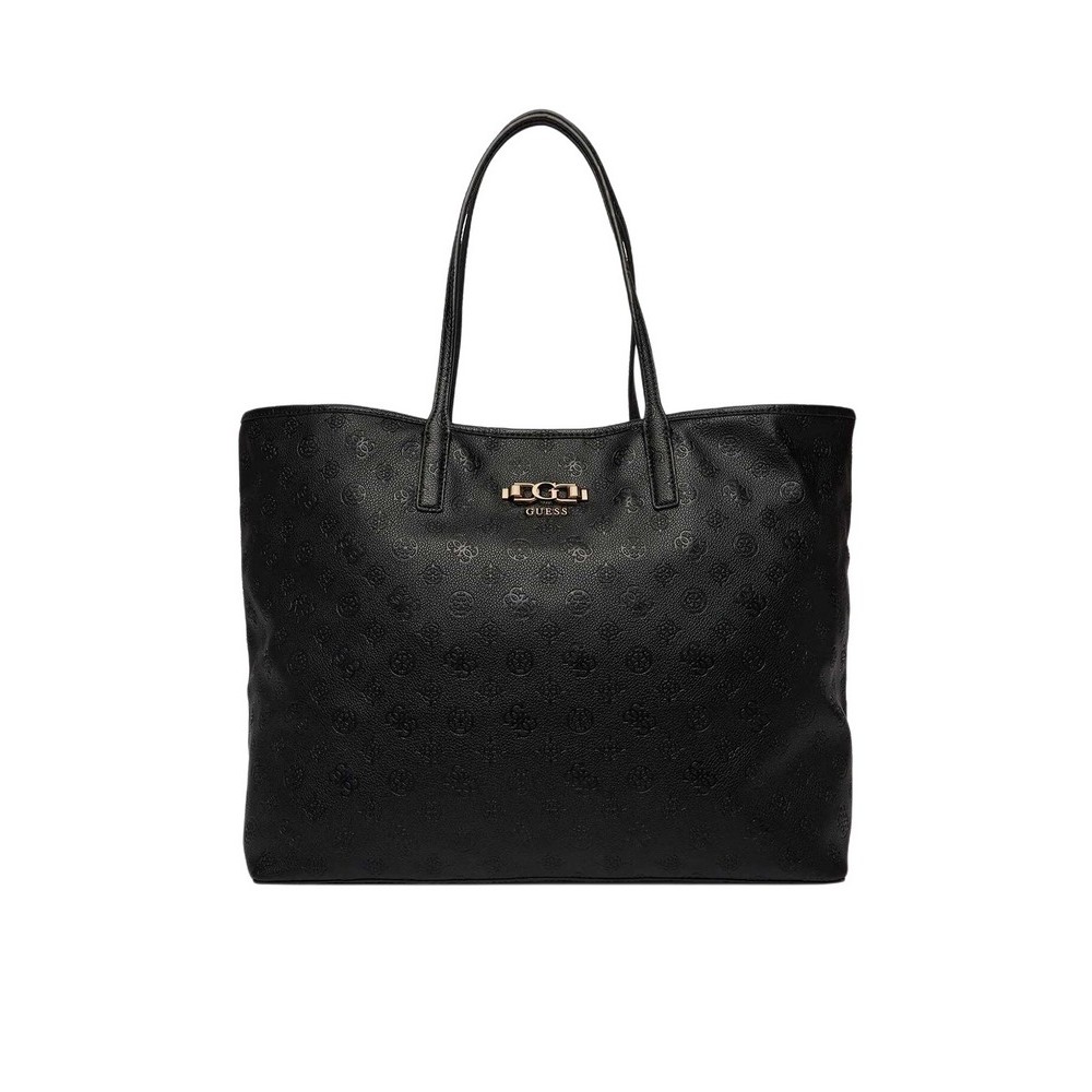 GUESS VICTTORIA LARGE 2 IN 1 TOTE ΤΣΑΝΤΑ ΓΥΝΑΙΚΕΙΑ BLACK