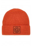 ΣΚΟΥΦΟΣ HUNTER RIBBED BEANIE ΑΝΔΡΙΚΟΣ GUESS ORANGE