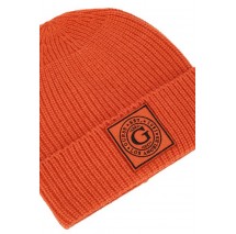ΣΚΟΥΦΟΣ HUNTER RIBBED BEANIE ΑΝΔΡΙΚΟΣ GUESS ORANGE